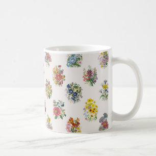 Carnival of flowers coffee mug