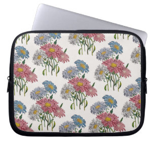 Carnival of flowers laptop sleeve
