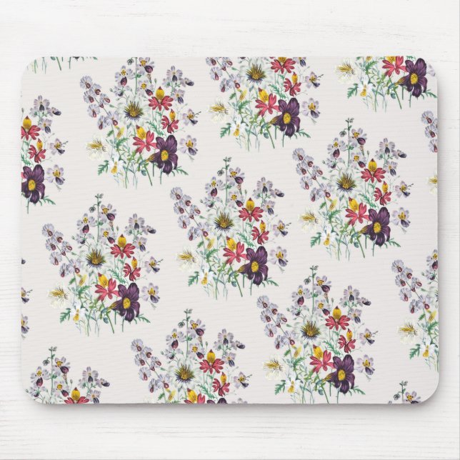 Carnival of flowers mouse pad (Front)