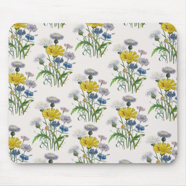 Carnival of flowers mouse pad (Front)