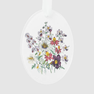 Carnival of flowers ornament