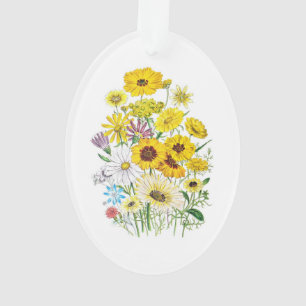 Carnival of flowers ornament