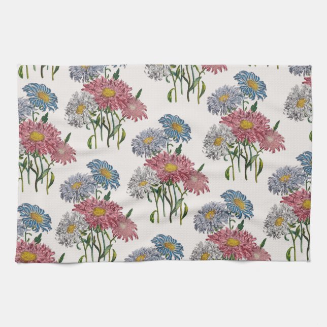 Carnival of flowers tea towel (Horizontal)
