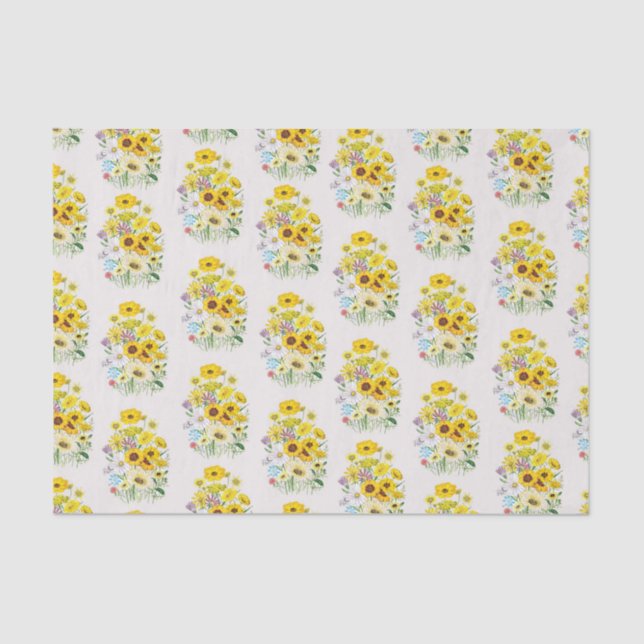 Carnival of flowers tissue paper (Front)