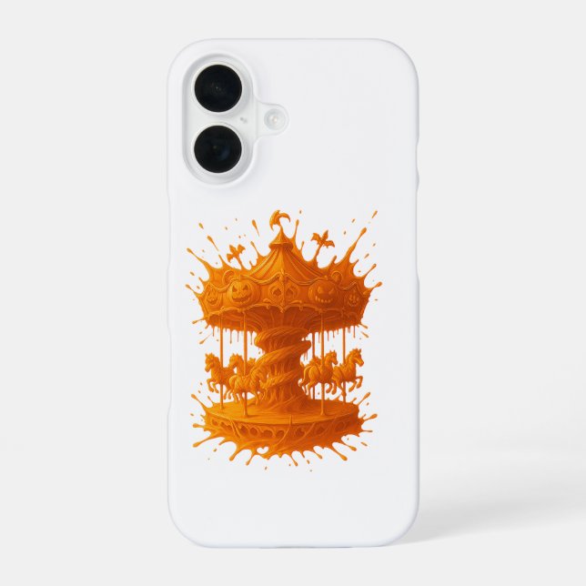 Carnival of Shadows iPhone 16 Case (Back)