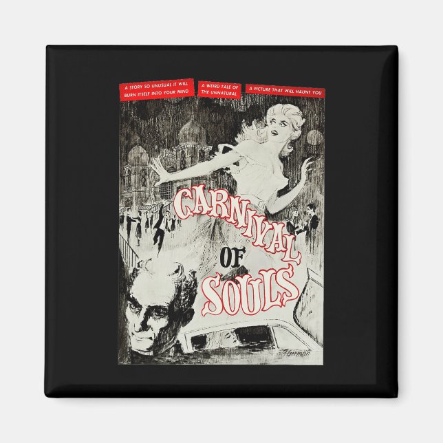 Carnival of Souls Halloween Monster Poster Horror  Magnet (Front)