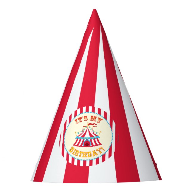 Carnival or Circus Party Hat (Front)