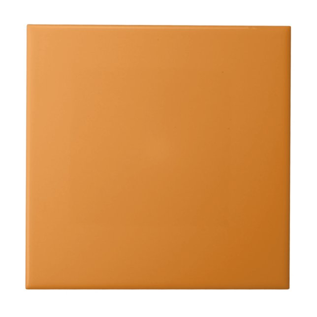 Carnival Orange Square Kitchen and Bathroom Ceramic Tile (Front)