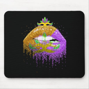 Carnival Party Costume Masquerade Lips Women Gift Mouse Pad