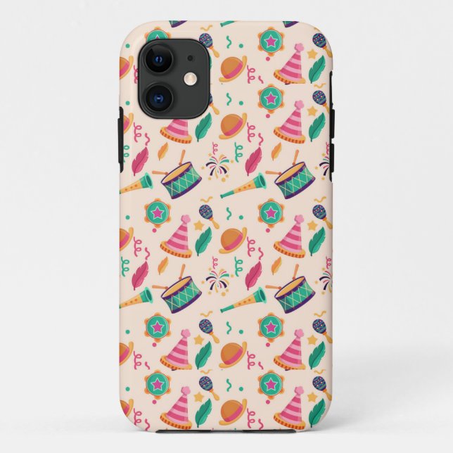 Carnival pattern Case-Mate iPhone case (Back)