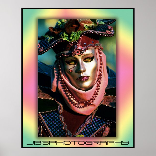 carnival pink lips poster (Front)