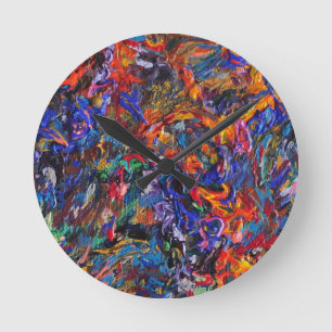 Carnival Round Clock