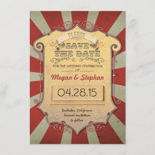 carnival save the date cards