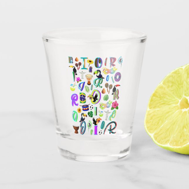 Carnival Shot Glass (Front)