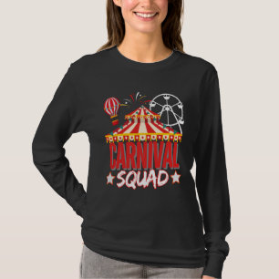 Carnival Squad Funny Circus Party Staff Costume Th T-Shirt