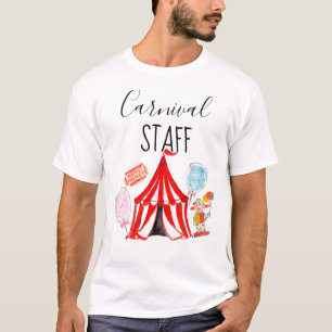 Carnival staff shirt circus birthday party