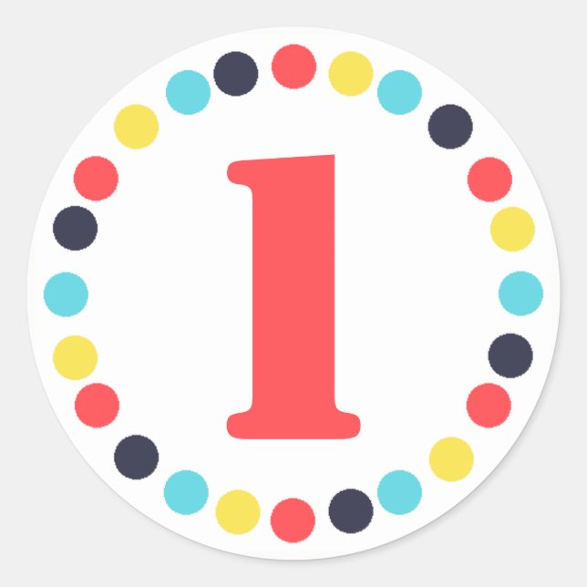 Carnival Stickers {Circle} (Front)