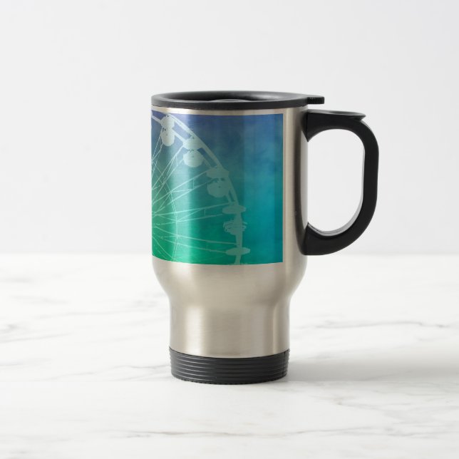 Carnival Summer design Travel Mug (Right)