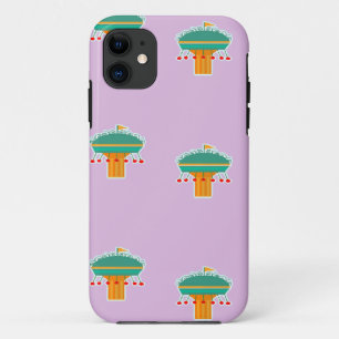 carnival swings on purple iPhone 11 case