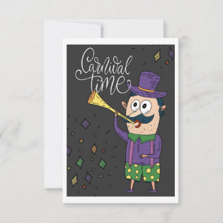Carnival Time Card