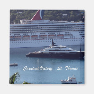 Carnival Victory  St. Thomas Magnet