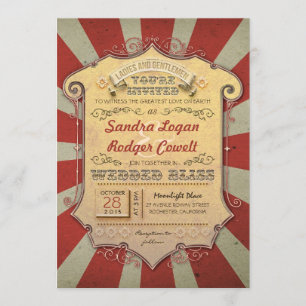 carnival wedding invitations