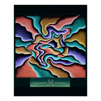 'Carnivale I' Glossy Poster