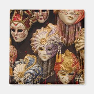 Carnivale Masks in Venice Italy Magnet