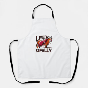 Carnivore Delight Liver Offally Cow Lovers Design Apron