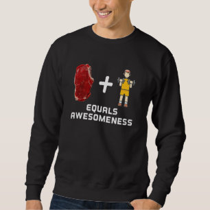 Carnivore Diet Weight Lifting Clothing For Men Sweatshirt