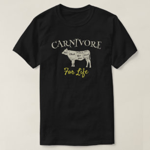 Carnivore for Life Meat Eater's T-Shirt