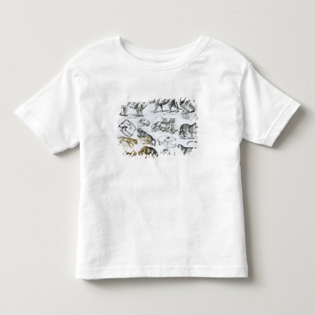 Carnivorous Animals Toddler T-Shirt (Front)