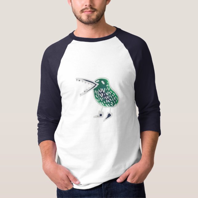 Carnivorous Kiwi T-Shirt (Front)