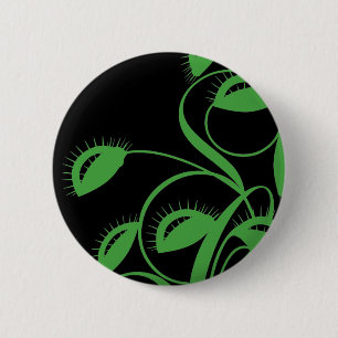 Carnivorous Plant 6 Cm Round Badge