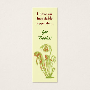 Carnivorous Plant Mini-Bookmark
