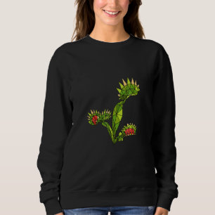 Carnivorous Plant  Venus Fly Trap  Water Pitcher Sweatshirt