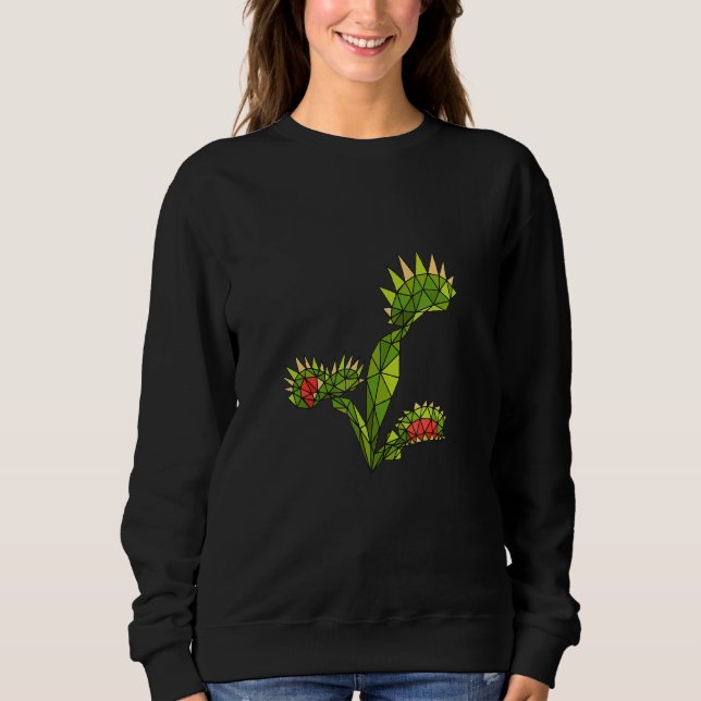 Carnivorous Plant  Venus Fly Trap  Water Pitcher Sweatshirt (Front)