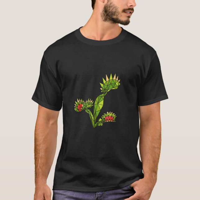 Carnivorous Plant  Venus Fly Trap  Water Pitcher T-Shirt (Front)