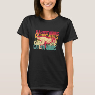 Carnotaurus Carnivore Dinosaur For Men Women Kids T-Shirt