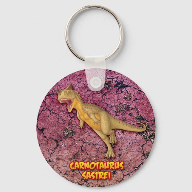 Carnotaurus Sastrei Key Ring (Front)