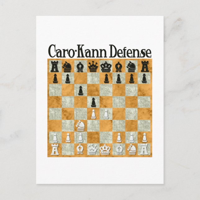 Caro-Kann Defence Postcard (Front)