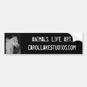 Carol Lake Studios Bumpersticker Bumper Sticker