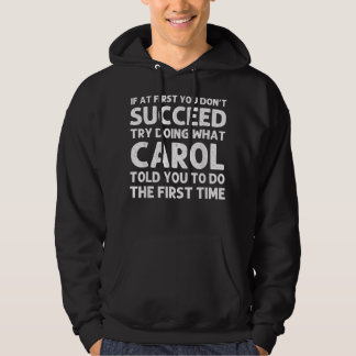 CAROL Name Personalised Birthday Funny Christmas J Hoodie