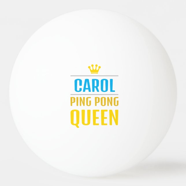 Carol Ping Pong Ball (Front)