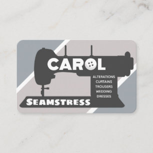 Carol Seamstress Business Card