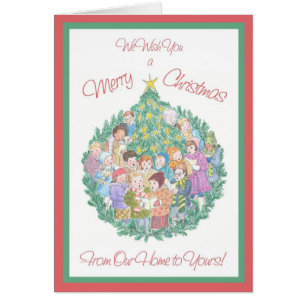 Carol Singers, Christmas Tree Our Home to Yours
