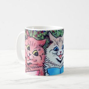 Carol Singing Cats, Louis Wain Coffee Mug