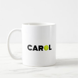 Carol Tennis Coffee Mug