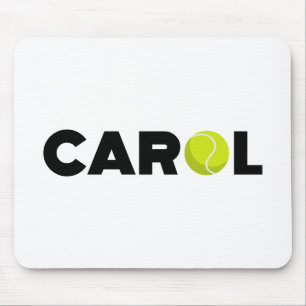 Carol Tennis Mouse Pad