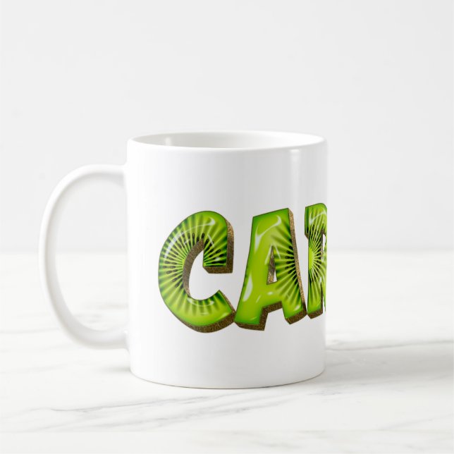 Carola Name Kiwi Style Tasse Coffee Mug (Left)